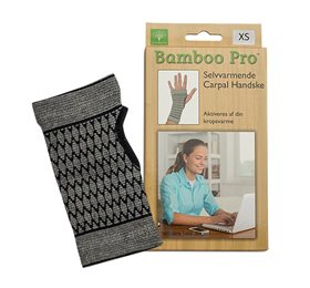 Bamboo Carpal Handske  Str  Xs