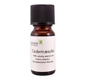 Fischer Pure Nature Cedertræsolie æterisk  Bull  10ml