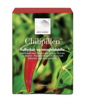 New Nordic Chilipillen  Bull  60 Tabl