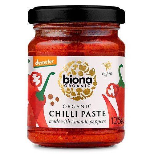 Biona Chilipasta økologisk Demeter   125 Gram