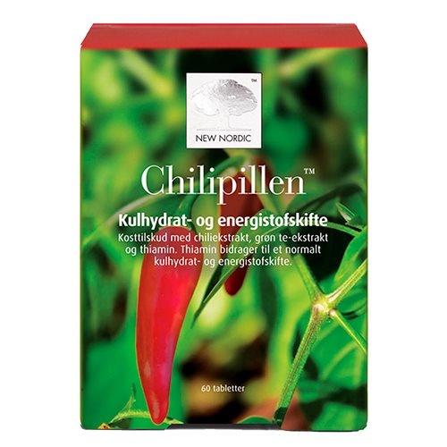 Chilipillen   60 Tabletter