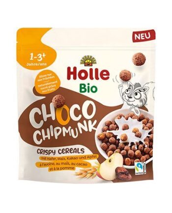 Holle Choco Chipmunk økologisk   125 Gram