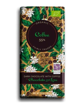Chocolate And Love Chokolade Coffee 55  ø  80g