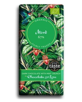 Chocolate And Love Chokolade Mint 67  ø  80g