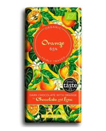 Chocolate And Love Chokolade Orange 65  ø  80g