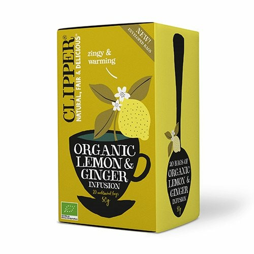 Clipper Te Citron   Ingefær Te ø  50g