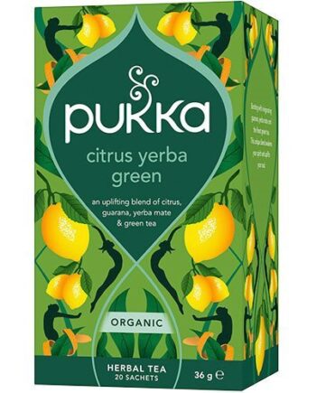 Pukka Citrus Yerba Green Te ø  20br