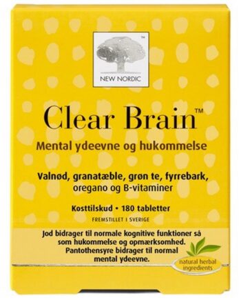 Clear Brain  180tab