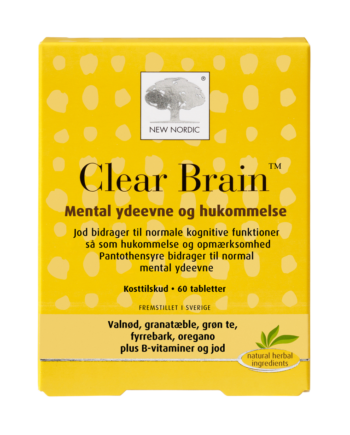 New Nordic Clear Brain 60 Tabl