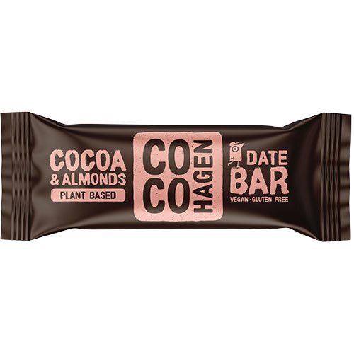Cocohagen Bar Med Kakao Og Mandler økologisk   40 Gram