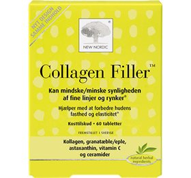 New Nordic Skin Care Collagen Filler 60 Tabl