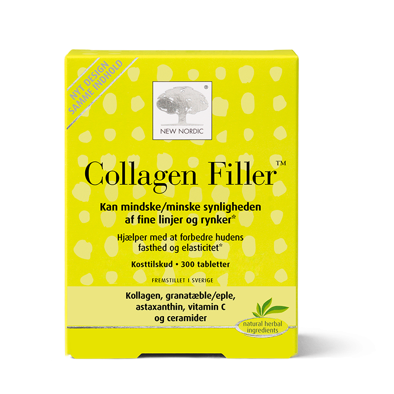 New Nordic Skin Care Collagen Filler 300 Tabl
