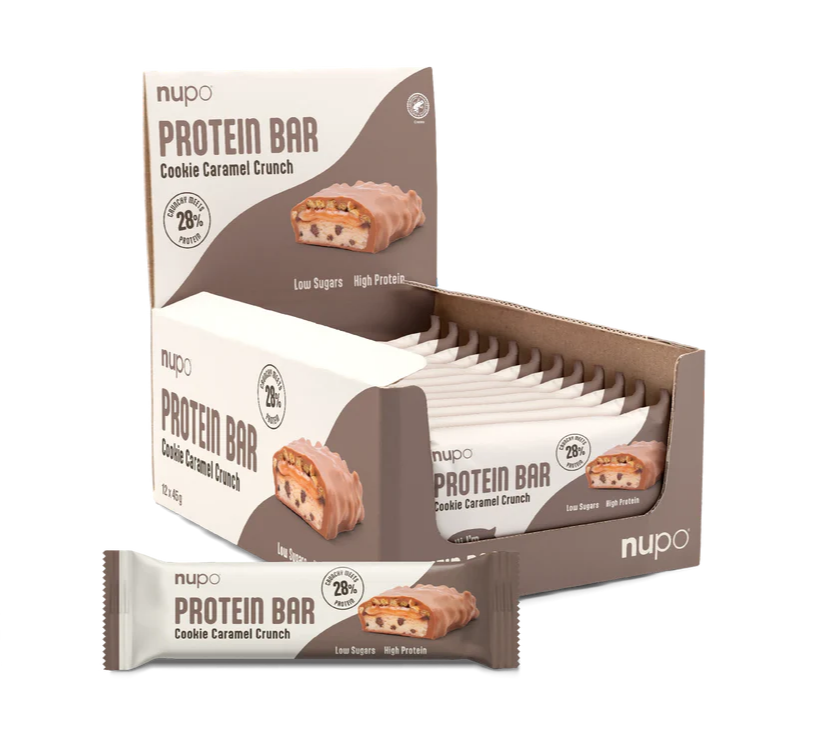 Nupo Proteinbar Cookie Caramel Crunch 1 Stk 45g