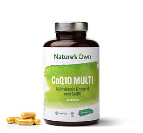 Natures Own Coq10 Multi Wholefood 120 Kap