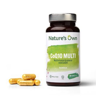 Natures Own Coq10 Multi Whole Food  60kap