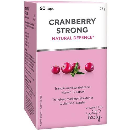 Cranberry Strong   60 Kapsler