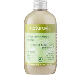 Naturavit  Cream Shampoo Anti Skæl  250ml