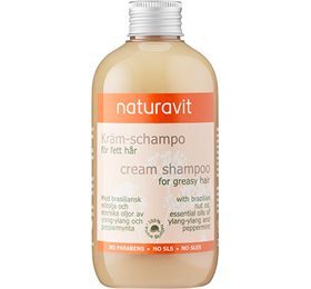 Naturativ Cream Shampoo For Fedtet Hår 250ml