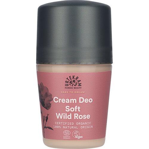 Urtekram Creme Deo Roll On Soft Wild Rose  50ml