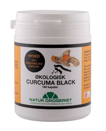Nd Curcuma Black økologisk 180 Kap