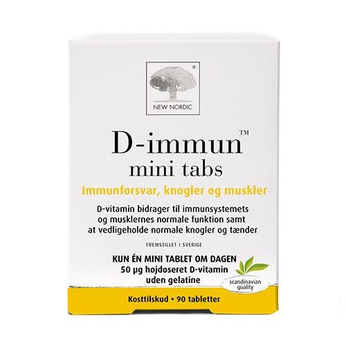 D Immune   90 Tabletter