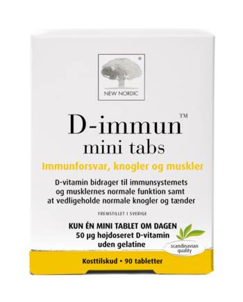 New Nordic D Immun Mini Tabs 90 Tabletter