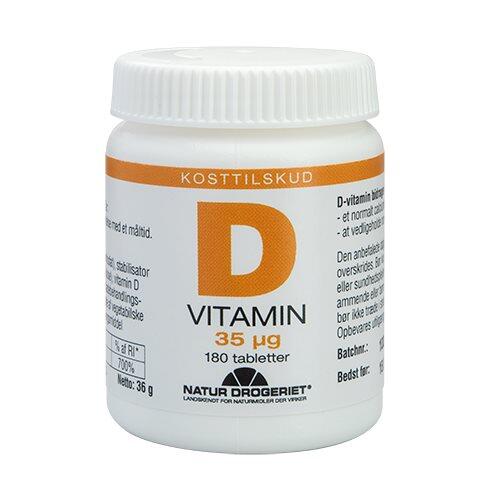 D3 Vitamin 35 Ug  180tab