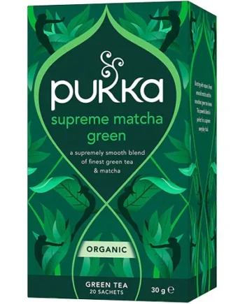 Pukka Supreme Green Matcha Te økologisk 20 Breve