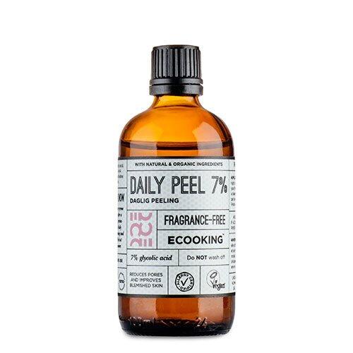 Ecooking Daily Peel 7    100 Ml   Inkl  Gratis Ecooking Ansigtolie 10 Ml  Værdi 159 95