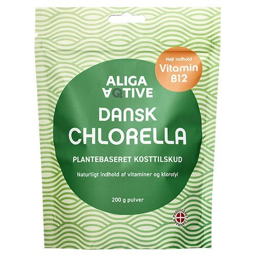 Aliga Dansk Chlorella Pulver   200 Gram