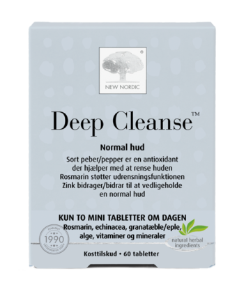 New Nordic Skin Care Deep Cleanse 60 Tabl