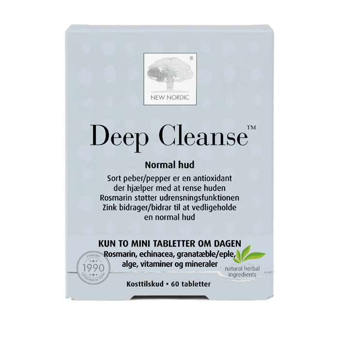 New Nordic Skin Care Deep Cleanse 60 Tabl