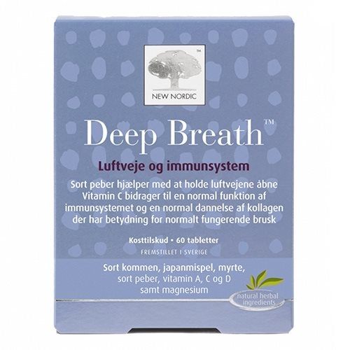 Deep Breath   60 Tabletter