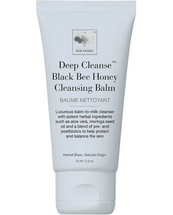 New Nordic Deep Cleanse Black Bee Honey Cleansing Balm   75 Ml
