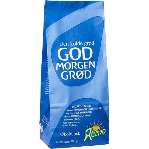 Aurion Den Kolde Godmorgen Grød økologisk   700 Gram