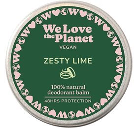 We Love The Planet Deodorant Balm Zesty Lime  35g