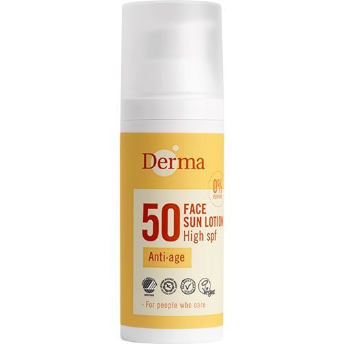 Derma Solcreme Ansigt Spf 50  50ml
