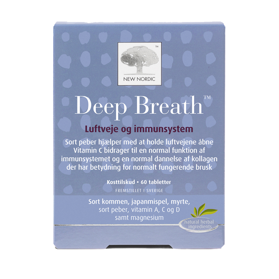New Nordic Deep Breath 60 Tabl