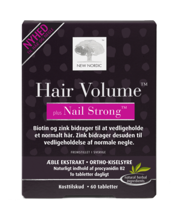 New Nordic Hair Volume Plus Nail Strong 60 Tabl