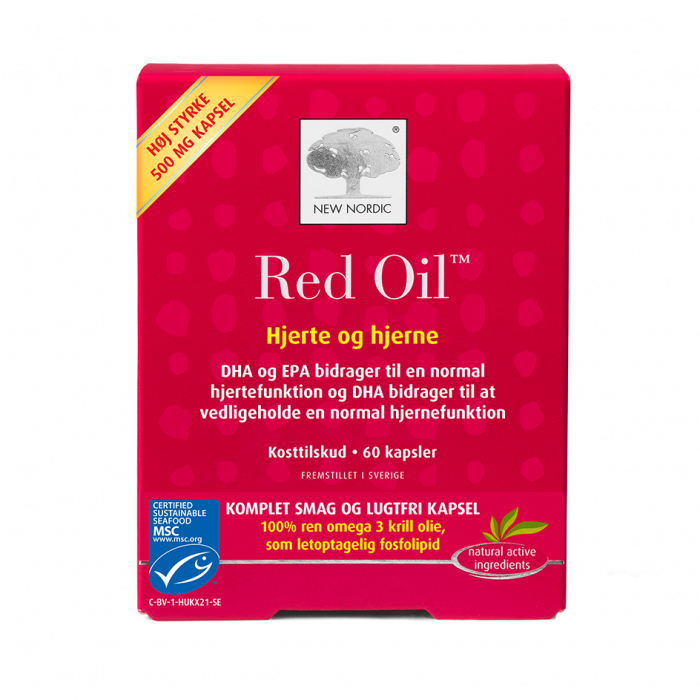 New Nordic Red Oil Omega 3 60 Kapsler