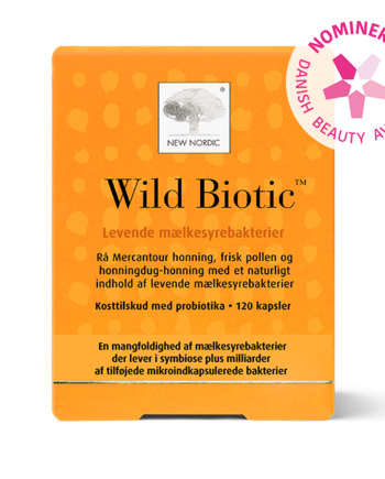 New Nordic Wild Biotic 120 Kapsler
