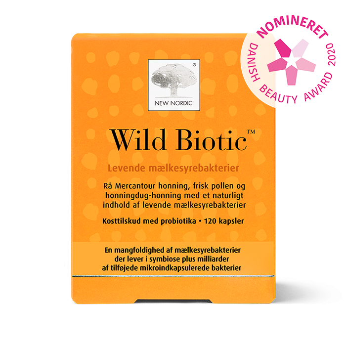 New Nordic Wild Biotic 120 Kapsler