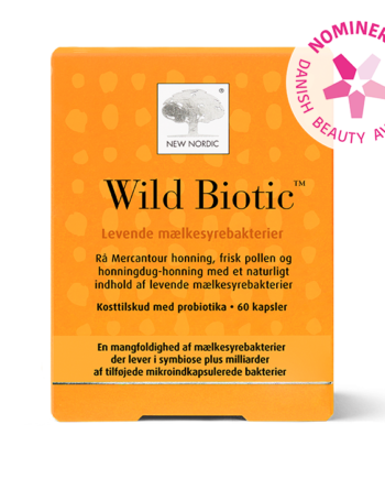 New Nordic Wild Biotic 60 Kapsler