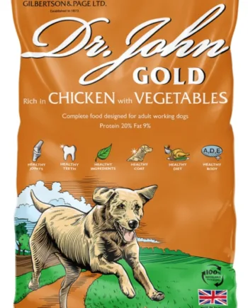 15 Kg Dr  John Gold   Voksenfoder Med Kylling
