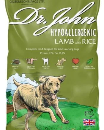 12 5 Kg Dr  John Hypoallergenic Lamb   Monoprotein Hvedefrit Voksenfoder Med Lam