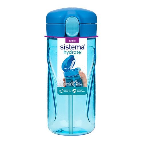 Sistema Drikkedunk Quick Flip  520ml  Ass  Farver