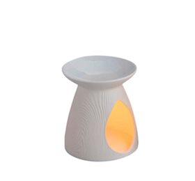 Duftlampe Dråben Wood H: 10 Cm   B: 12 Cm