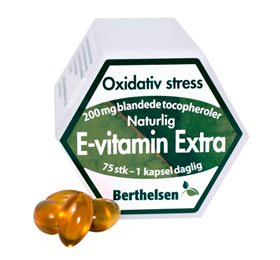 Berthelsen E Vitamin Ekstra 75 Kap