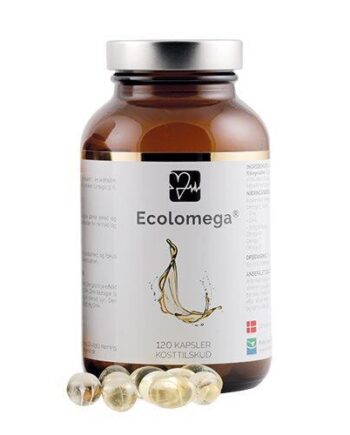 Ecolomega Fiskeolie  120kap