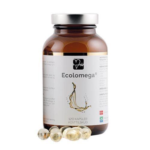 Ecolomega Fiskeolie  120kap